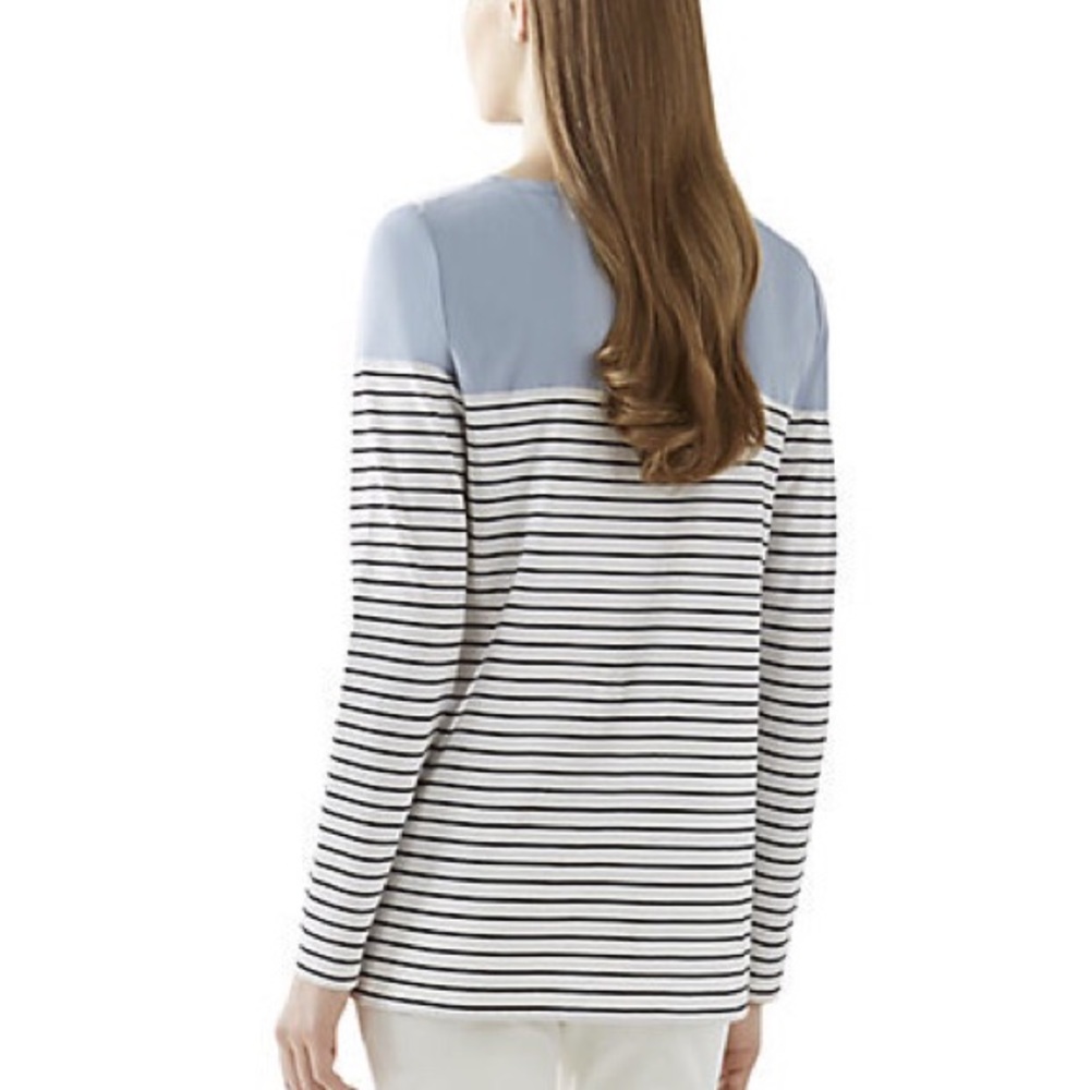 Gucci Horizontal Striped Long Sleeve T-Shirt - Picture 2 of 13